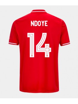 Nottingham Forest Dan Ndoye #14 Domaci Dres 2025-26 Kratak Rukavima